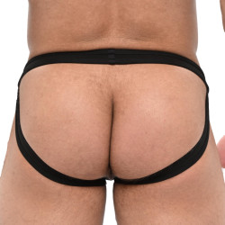 Sparta's Harness Jockstrap Troy Rose-Noir